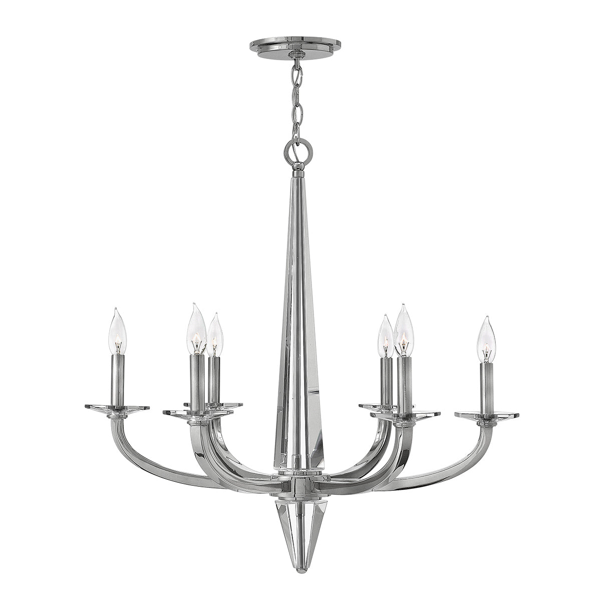 Hinkley | Ascher 6 Light Chandelier