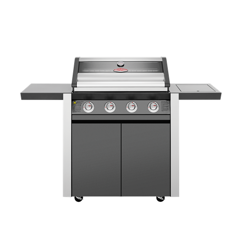 BeefEater 1600E Series Dark 4 Burner BBQ & Trolley