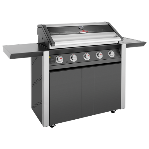 BeefEater 1600E Series Dark 5 Burner BBQ & Trolley