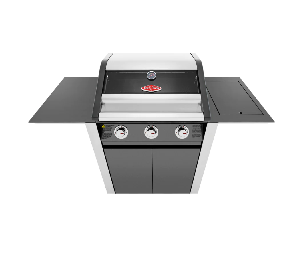 BeefEater 1600E Series Dark 3 Burner BBQ & Trolley