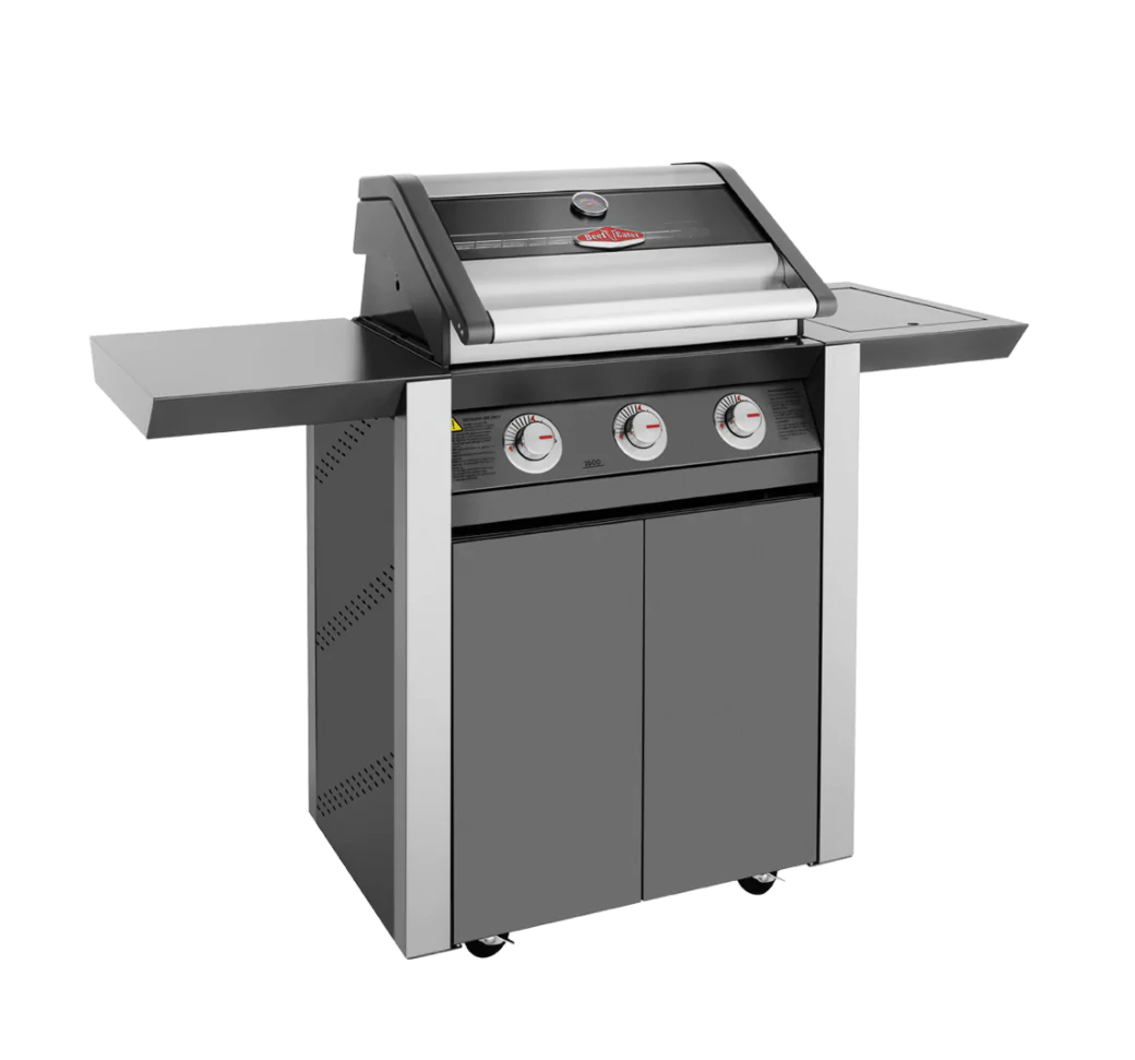 BeefEater 1600E Series Dark 3 Burner BBQ & Trolley